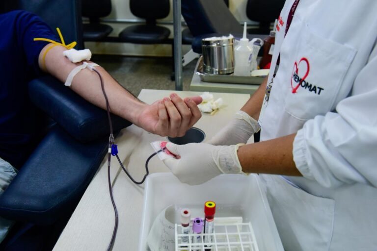 MT Hemocentro e parceiros promovem campanha de doação de sangue