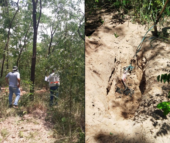Polícia encontra ossada de homem com mãos em pés amarrados