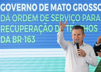Governador: “Era uma trajetória que parecia impossível, mas agora vamos ter máquinas na estrada duplicando a BR-163”