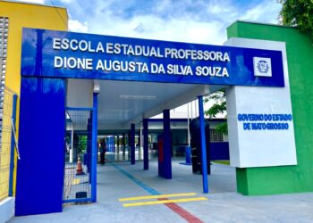 Governo de MT entrega reforma geral de escola estadual em Cuiabá