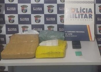 Polícia Militar prende homem com quatro quilos de maconha em Barra do Bugres