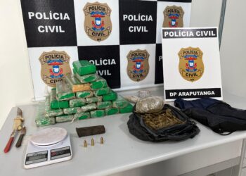 Polícia Civil resgata jovem prestes a ser executado e apreende cerca de 20 quilos de droga em Araputanga
