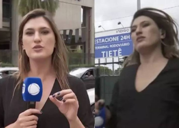 Repórter da Record quase é furtada ao vivo na rodoviária do Tietê; veja vídeo