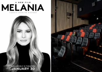 Gasto milionário, roteiro chapa-branca, salas quase vazias: a estreia do filme de Melania Trump em SP