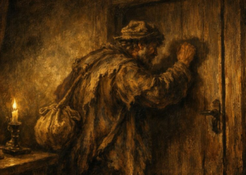 Você não vai acreditar em quem bateu à minha porta