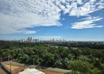 Cuiabá tem alerta de chuva intensa e temperatura pode chegar a até 36°C