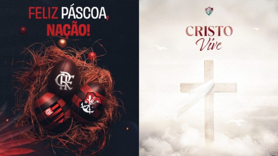 Seu time desejou Feliz Páscoa nas redes sociais? Entenda a controvérsia