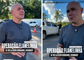 'Pode chamar a polícia': Abilio proíbe flanelinhas de cobrar estacionamento em Cuiabá