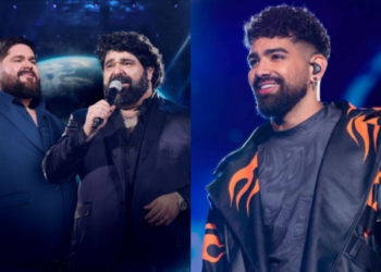 Parque das Águas tem movimentação intensa com shows de Dilsinho e César Menotti &amp; Fabiano