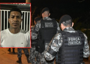 Bandido reage à abordagem, aponta arma para policiais da Força Tática e é morto em Campo Verde
