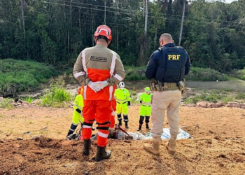 Identificado casal que morreu após carreta invadir pista e atingir moto na BR-163