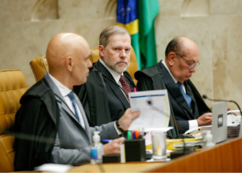 CPI do Crime Organizado pede indiciamento de Moraes, Toffoli e Gilmar Mendes