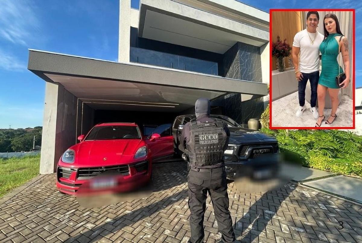 Polícia apreende BMW, Porsche e Land Rover e bloqueia R$ 10 milhões de casal por esquema com “jogo do tigrinho” em Cuiabá e VG