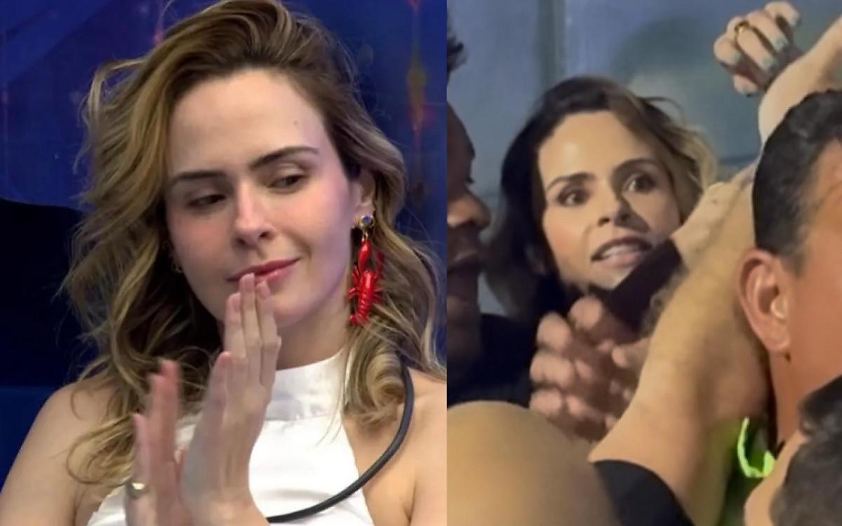 Ana Paula tenta colocar grupo sem pulseira em show de Shakira e confusão quase vira pancadaria