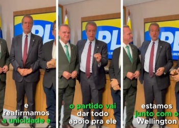 Após suposta proposta para derrubar Wellington, PL garante que mantém senador na disputa