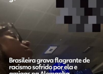 Brasileira é vítima de racismo em aeroporto da Alemanha; veja flagrante em VÍDEO