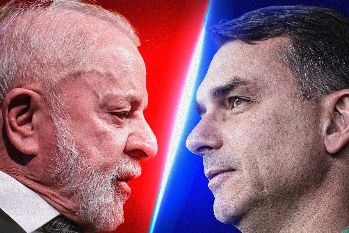 Pesquisa Futura/Apex: Flávio Bolsonaro lidera disputa com 46,9% no 2º turno; Lula tem 44,4%
