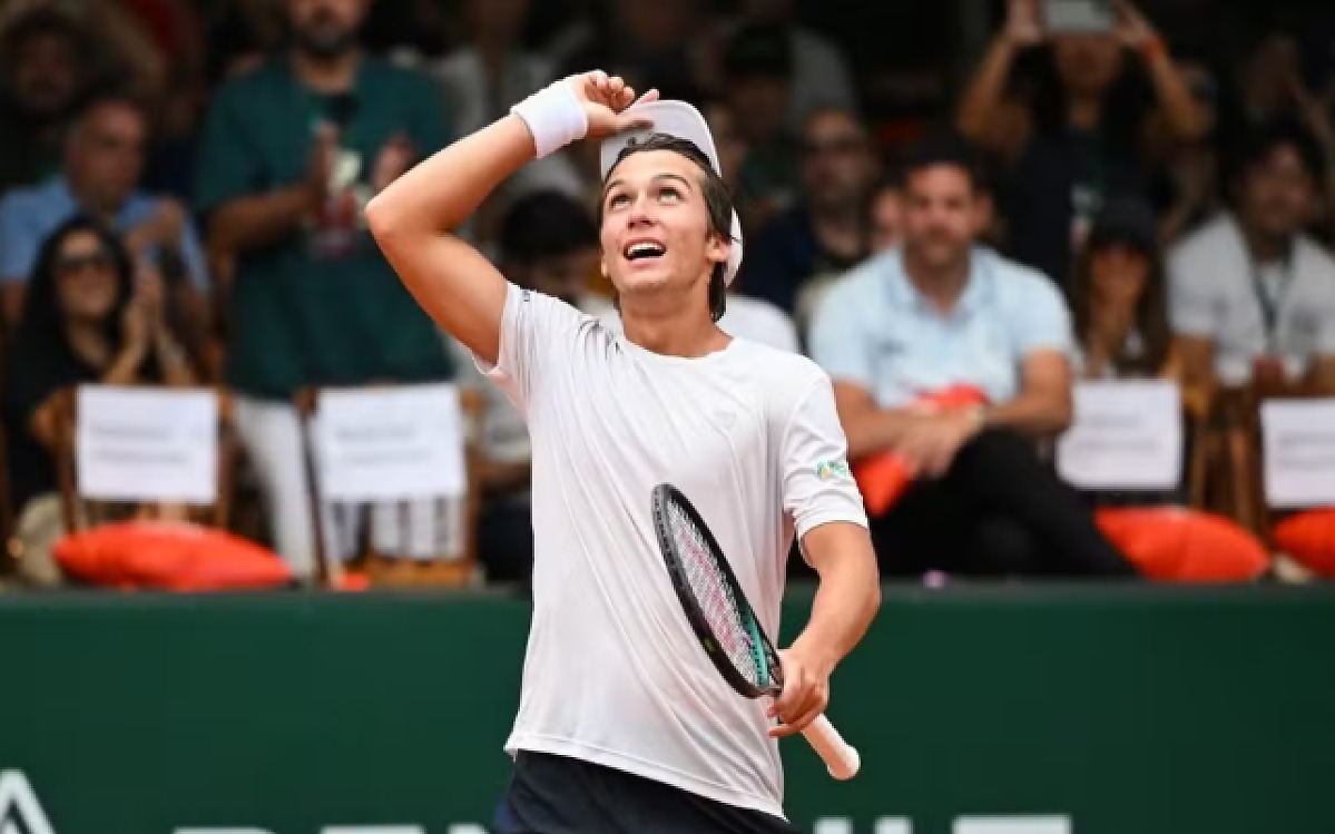 Tenista cuiabano embarca para turnê na Europa após título e vaga em Roland Garros juvenil