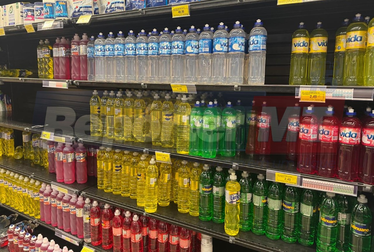 Após decisão da Anvisa, detergentes Ypê desaparecem das prateleiras em supermercados de Cuiabá