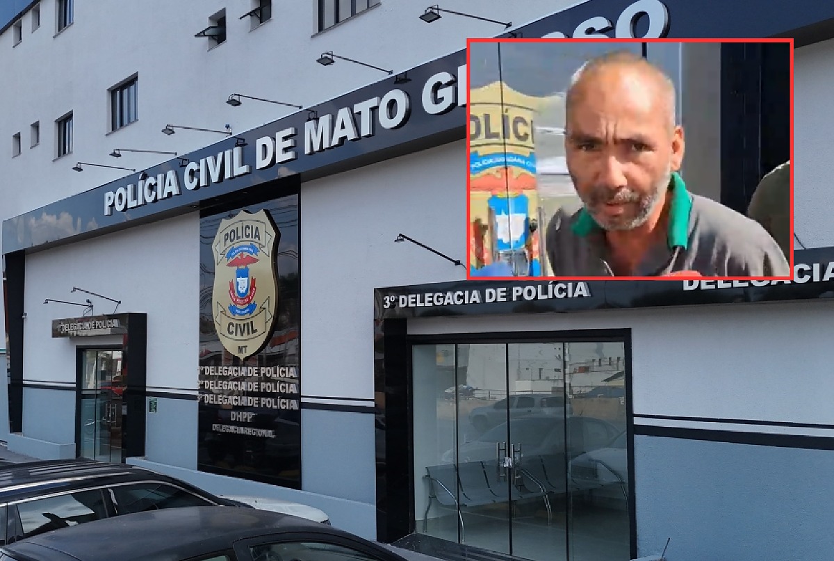 “Era eu ou ele”, diz homem que matou colega de trabalho e enterrou corpo em estacionamento em Cuiabá; veja vídeo