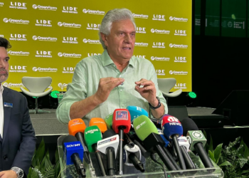 Em Cuiabá, Caiado cobra união da direita: "Não podemos fazer o jogo das esquerda e cair em discórdia, temos que ganhar a eleição"