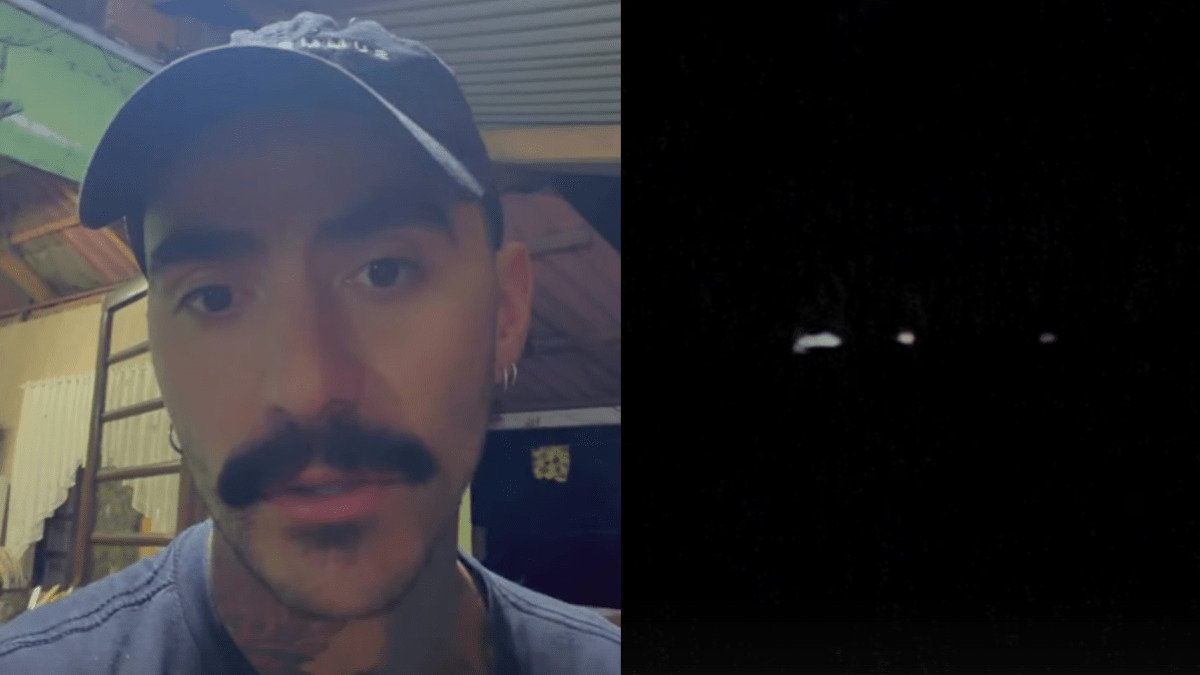 Influenciador registra novas luzes em zona rural de Campo Largo, levantando novas teorias sobre OVNIs