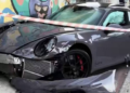 Influenciador Fábio Giga bate Porsche em motos e carros em SP