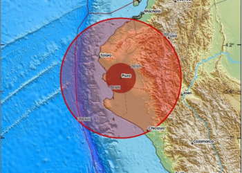 Terremoto de magnitude 5,5 atinge fronteira entre Peru e Equador