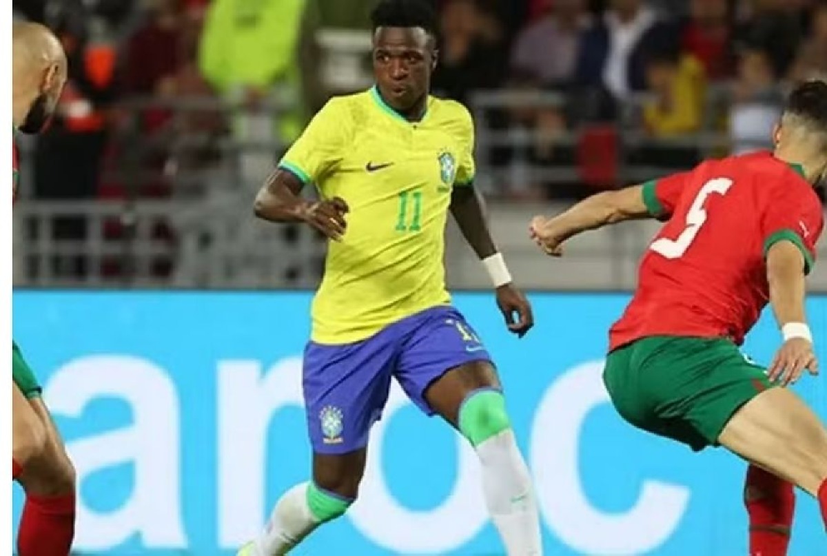 Brasil estreia com empate sofrido de 1 a 1 contra o Marrocos