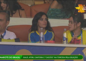 Beckham, Camila Cabello e 'Cascão': famosos aparecem na torcida pelo Brasil na Copa do Mundo