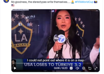 Repórter de TV americana diz que não sabe nem onde fica a Bósnia, próxima adversária dos EUA na Copa, e depois pede desculpas