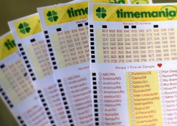 Timemania sorteia prêmio acumulado de R$ 3,8 milhões; veja dezenas e time