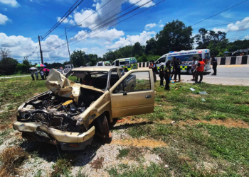 'Monges saíram voando', diz sobrevivente de atropelamento na Tailândia; sobe para 10 o número de mortos