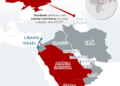 MAPA: nova escalada da guerra faz conflito entre EUA e Irã se alastrar para além do Estreito de Ormuz
