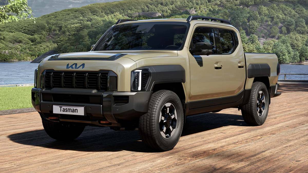 Kia lança a picape Tasman no Brasil em meio a negociação de dívida