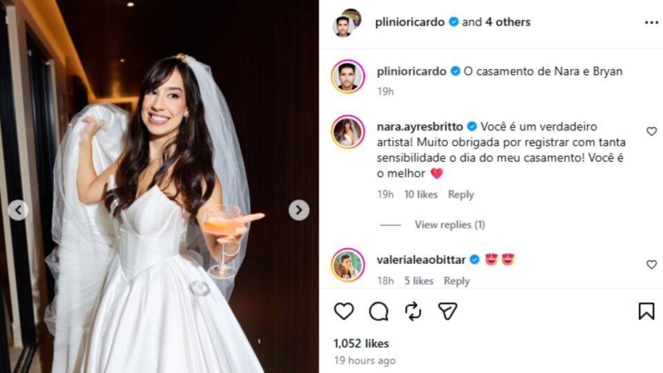 O casamento de luxo da filha “empoderada” de Ayres Britto
