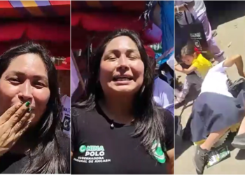VÍDEO mostra momento em que candidata peruana é assassinada em ato de campanha