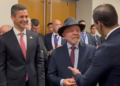 É #FAKE que vídeo mostre presidente do Paraguai agradecendo a Lula por empresas deixarem o Brasil